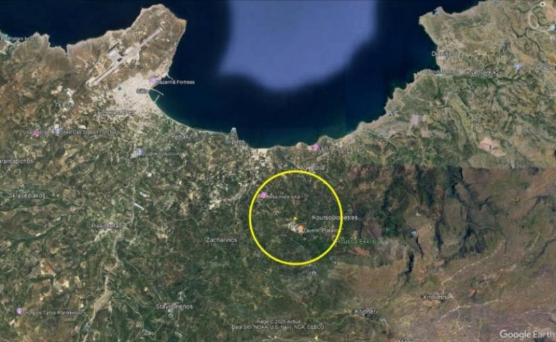 Roussa Ekklisia Kreta, Roussa Ekklisia: Baugrundstück mit Meerblick in der Gegend von Sitia zu verkaufen Grundstück kaufen